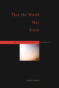 That the World May Know_cover