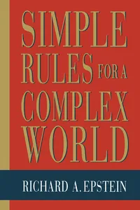 Simple Rules for a Complex World_cover