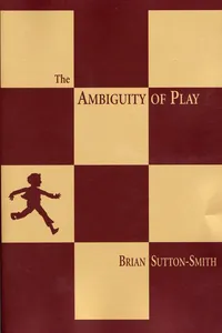The Ambiguity of Play_cover