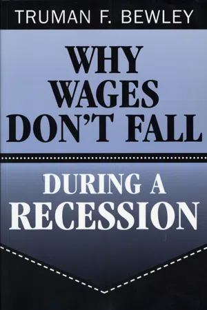 Why Wages Don't Fall during a Recession