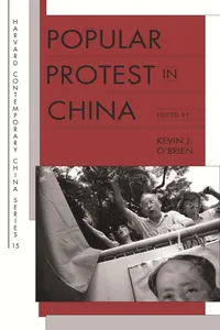 Popular Protest in China_cover