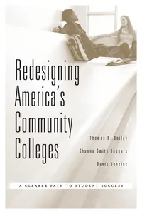 Redesigning America's Community Colleges_cover