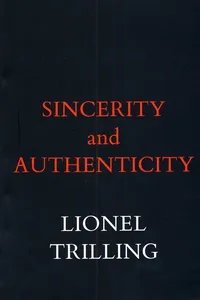 Sincerity and Authenticity_cover