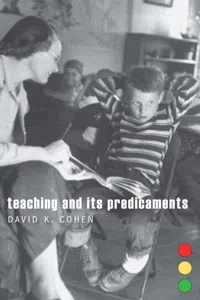 Teaching and Its Predicaments_cover