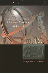 A Cultural History of Modern Science in China_cover