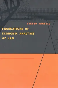 Foundations of Economic Analysis of Law_cover