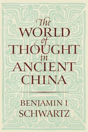 The World of Thought in Ancient China