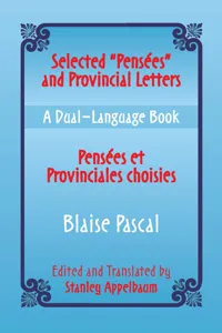 Selected "Pensees" and Provincial Letters/Pensees et Provinciales choisies_cover