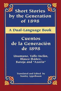 Short Stories by the Generation of 1898/Cuentos de la Generación de 1898_cover