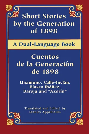 Short Stories by the Generation of 1898/Cuentos de la Generación de 1898