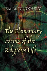 The Elementary Forms of the Religious Life_cover