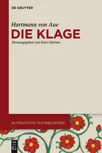 Die Klage_cover