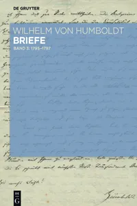 Briefe Juli 1795 bis Juni 1797_cover