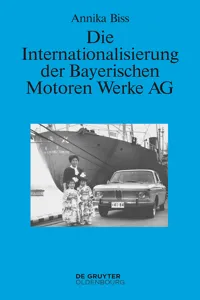 Die Internationalisierung der Bayerischen Motoren Werke AG_cover