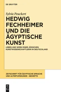 Hedwig Fechheimer und die ägyptische Kunst_cover