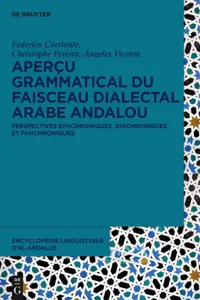 Aperçu grammatical du faisceau dialectal arabe andalou_cover