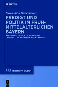 Predigt und Politik im frühmittelalterlichen Bayern_cover