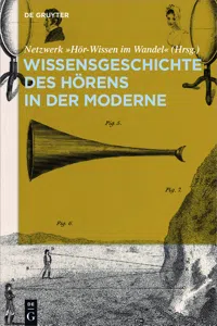 Wissensgeschichte des Hörens in der Moderne_cover