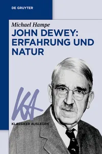John Dewey: Erfahrung und Natur_cover
