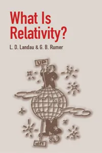 What Is Relativity?_cover
