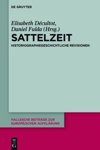 Sattelzeit_cover