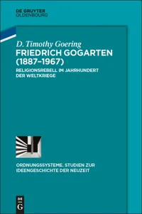 Friedrich Gogarten_cover