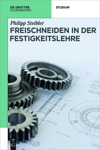 Freischneiden in der Festigkeitslehre_cover