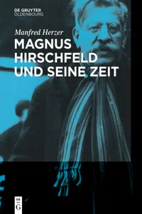 Magnus Hirschfeld und seine Zeit_cover