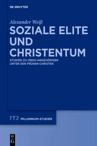 Soziale Elite und Christentum_cover