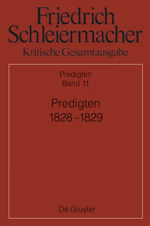 Predigten 1828-1829