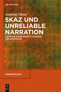 Skaz und Unreliable Narration_cover