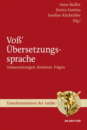 Voß' Übersetzungssprache