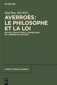 Averroès: le philosophe et la Loi_cover
