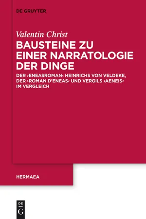 Bausteine zu einer Narratologie der Dinge