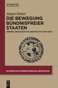 Die Bewegung Bündnisfreier Staaten_cover