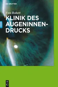 Klinik des Augeninnendrucks_cover