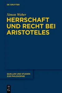 Herrschaft und Recht bei Aristoteles_cover