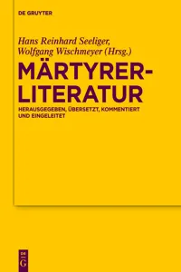 Märtyrerliteratur_cover