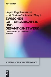 Zwischen Gattungsdisziplin und Gesamtkunstwerk_cover