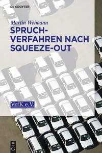 Spruchverfahren nach Squeeze-Out_cover