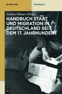 Handbuch Staat und Migration in Deutschland seit dem 17. Jahrhundert_cover