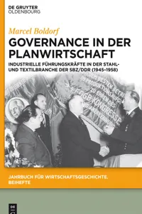 Governance in der Planwirtschaft_cover