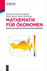 Mathematik für Ökonomen_cover