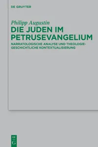 Die Juden im Petrusevangelium_cover