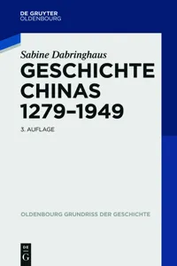 Geschichte Chinas 1279-1949_cover