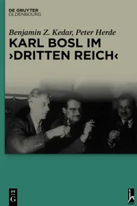 Karl Bosl im "Dritten Reich"_cover