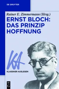 Ernst Bloch: Das Prinzip Hoffnung_cover
