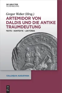 Artemidor von Daldis und die antike Traumdeutung_cover