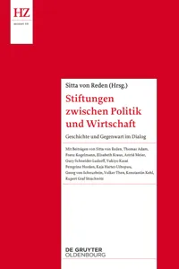 Stiftungen zwischen Politik und Wirtschaft_cover