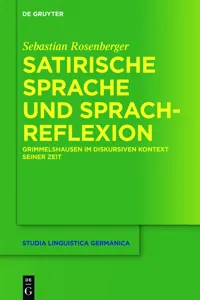 Satirische Sprache und Sprachreflexion_cover